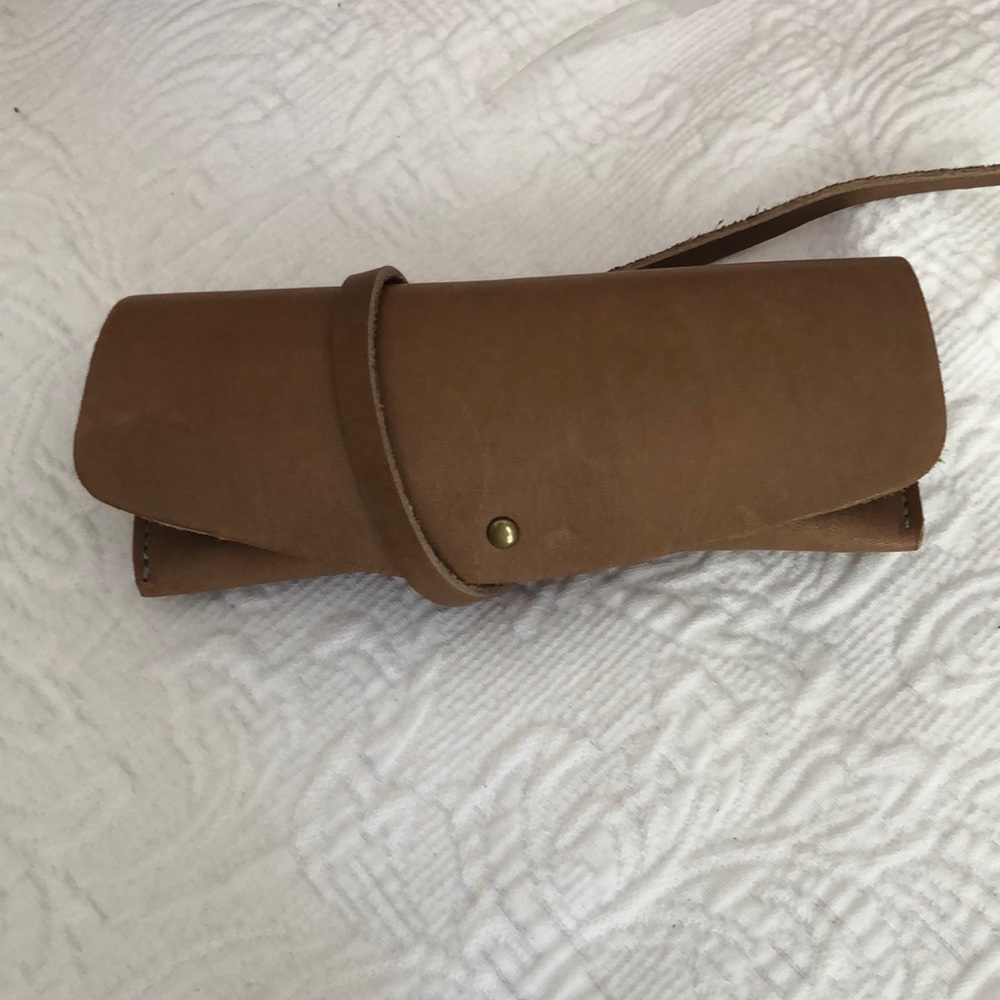 Line of Trade leather eyeglass or phone case